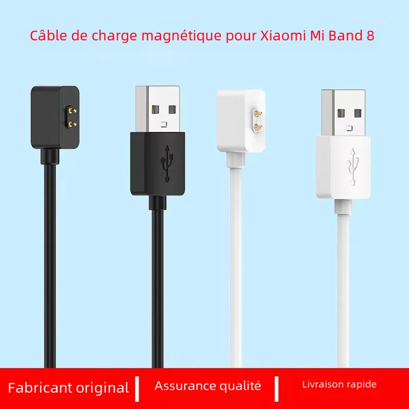 Cable de carga Universal M8 para Xiaomi Smart Mi Band 8 Pro, cargador magnético con base USB, NFC, Watch Redmi 3, 2, Active Lite, Redmi Band2