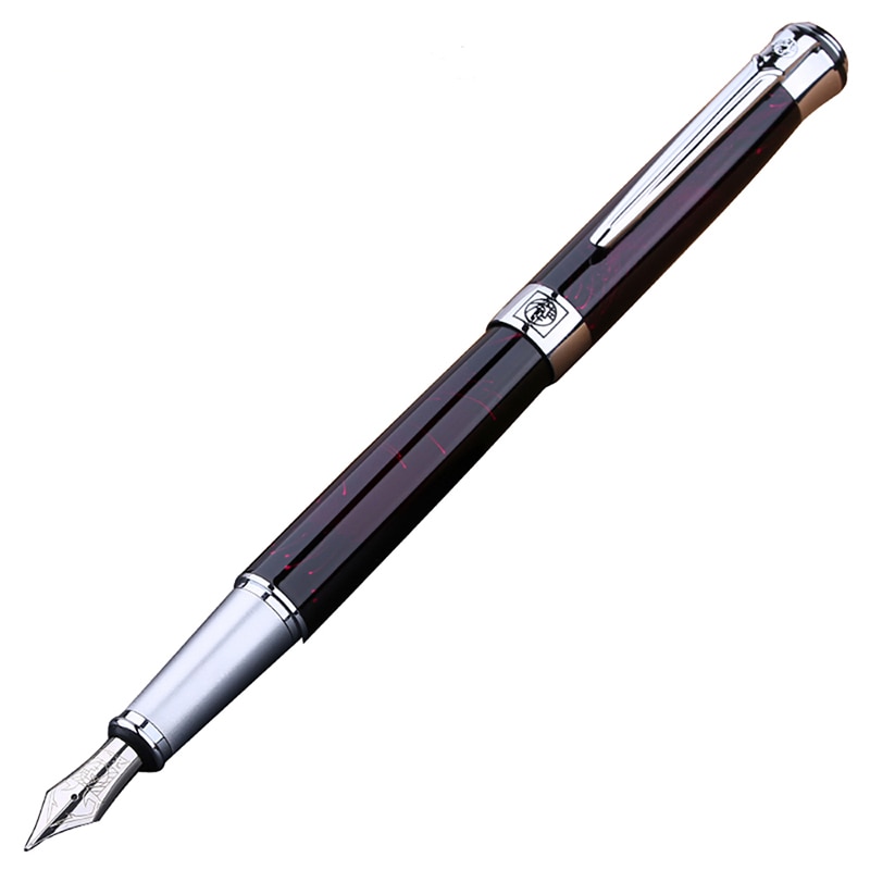Picasso 903 Sweden Flower King Fountain Pen Iridium Fine Nib, Multi-Color Optional Office Business School Writing Pen