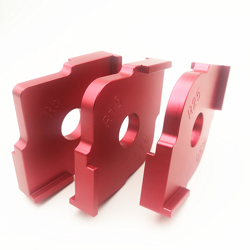 1set Wood Panel Radius Quick-Jig Router Table Bits Jig Corner Templates Kit