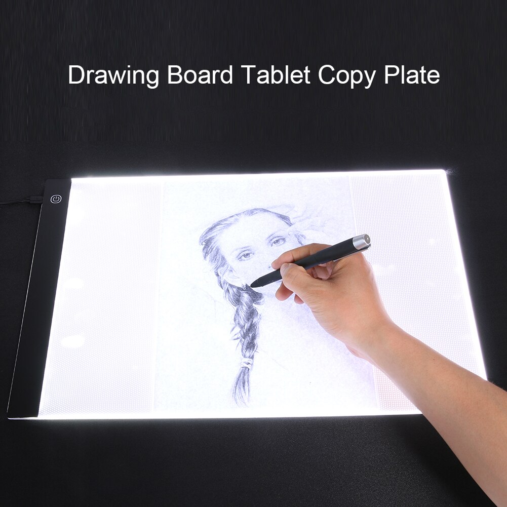 Table Lumineuse LED A4 à A0 - Luminosité Réglable, Surface Magnétique - Pour Dessin, Peinture Diamant, Tatouage - 6