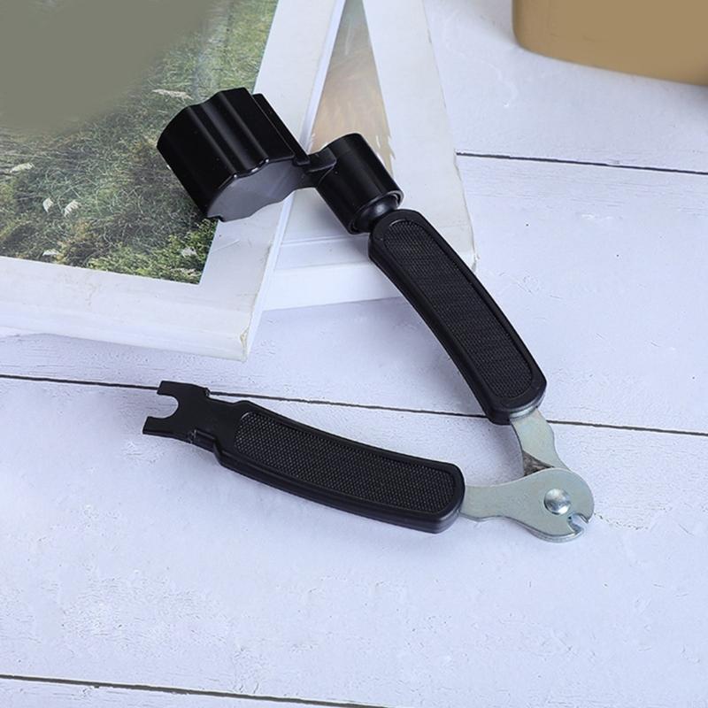 3 in 1 Multifunctional Guitar String Tool Guitar Bridge Pin Puller, Guitar String Winder Cutter, Guitar String Cutter