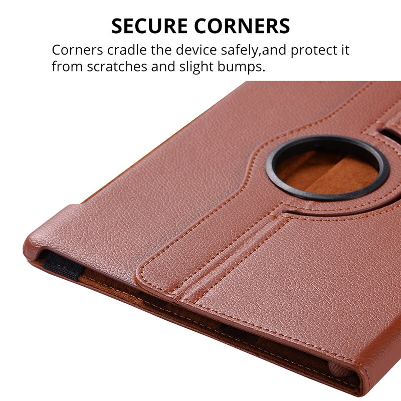 360 roterende etui til huawei mediapad  m5 10.8 foldbart stativ pu læder etui flip cover til huawei  m5 pro 10.8 tommer tablet fundas