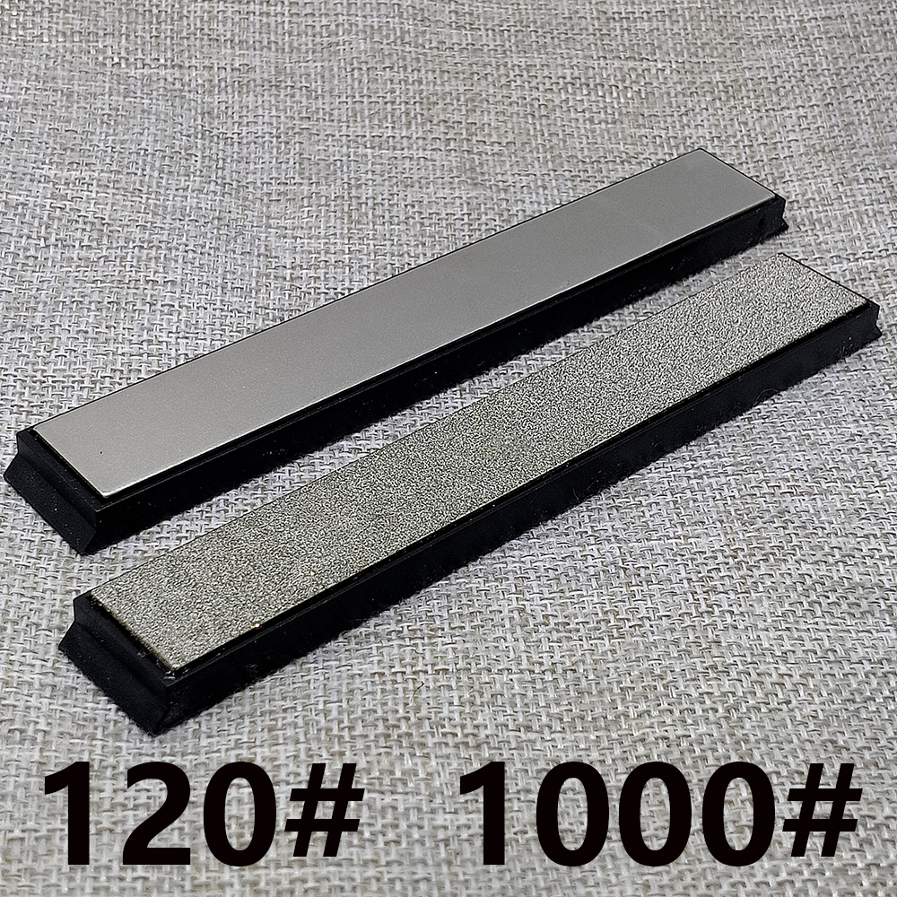 Diamond Bar Slijpsteen Plaat Set 6 &quot;Voor Edge Pro Ruixin Pro Rx008 Standaard 20/25 Mm Aluminium/Pvc base: 20mm 120 1000