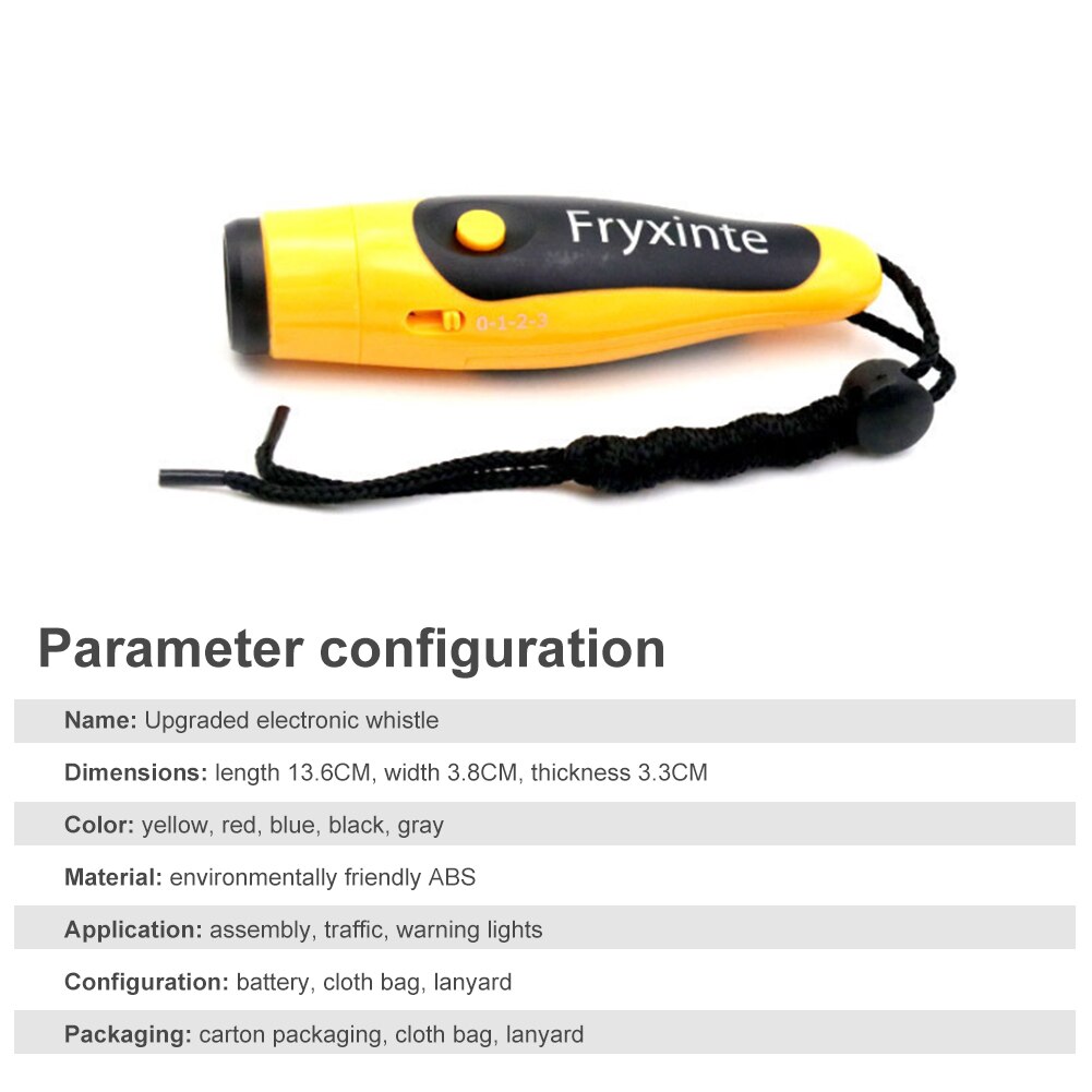 Basketball football game three pitch decibel electronic whistle referee whistle outdoor survival command whistle