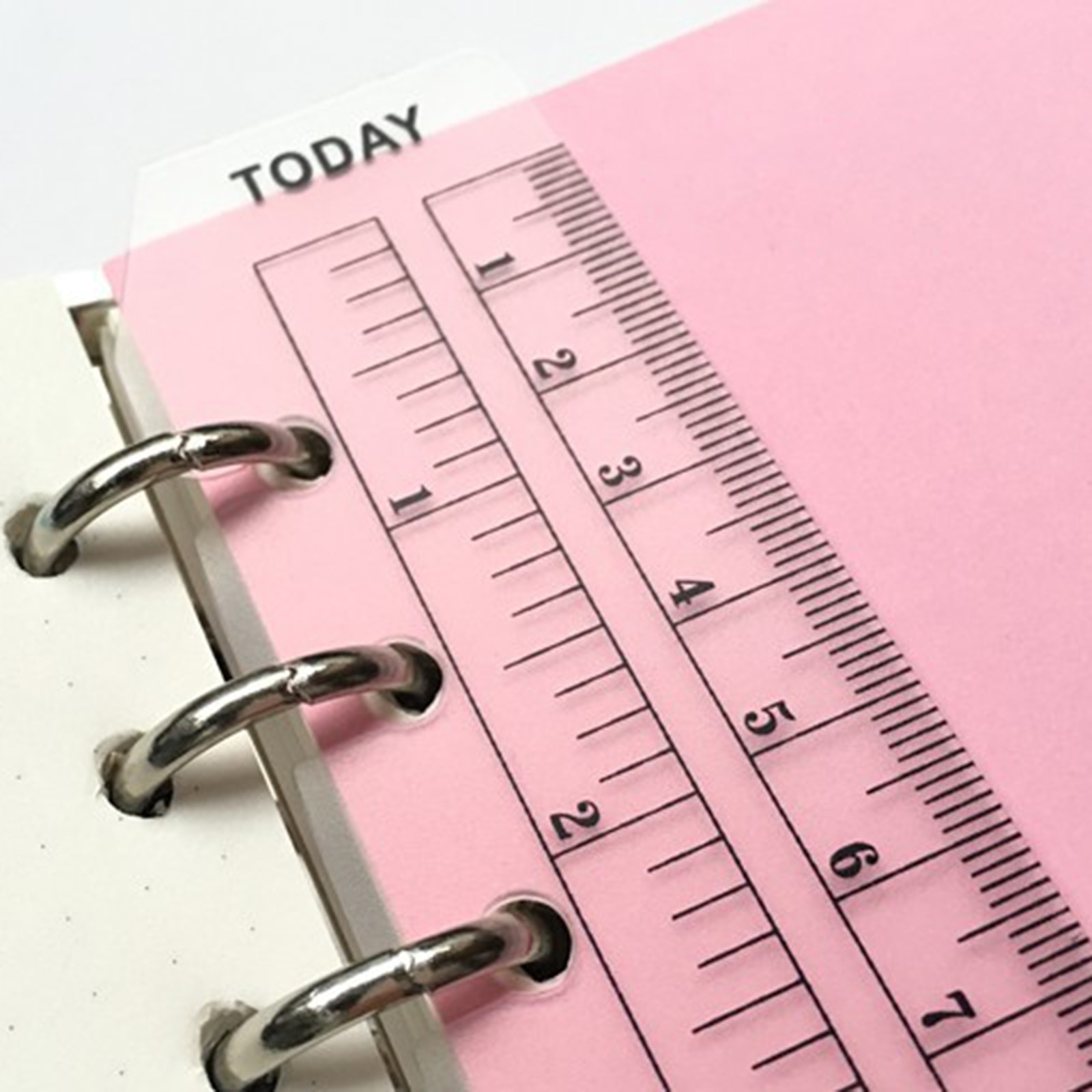 A5 Notebook Binder Loose Leaf Bags Bookmark Ruler ... – Grandado