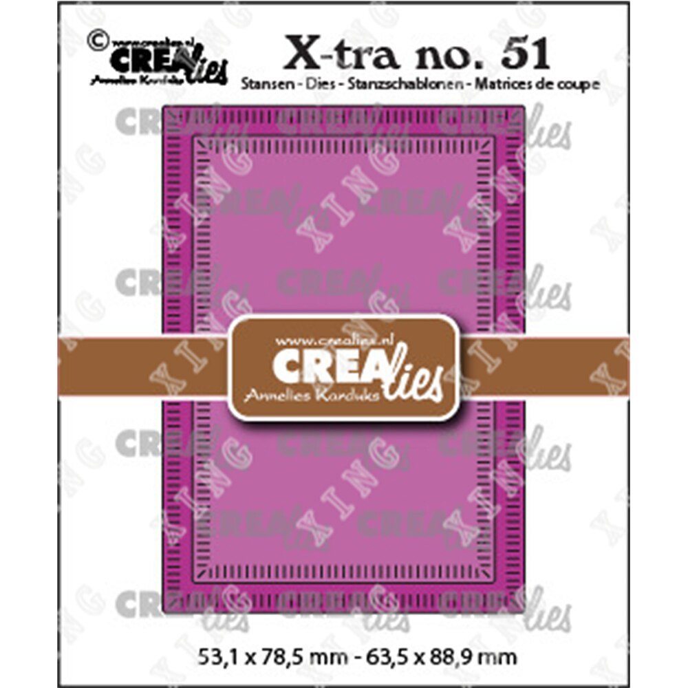 Fustella Metallica Per Scrapbooking E Biglietti Fai Da Te - Set Di Forme Rettangolari, Cuori E Cerchi, In Acciaio - 2