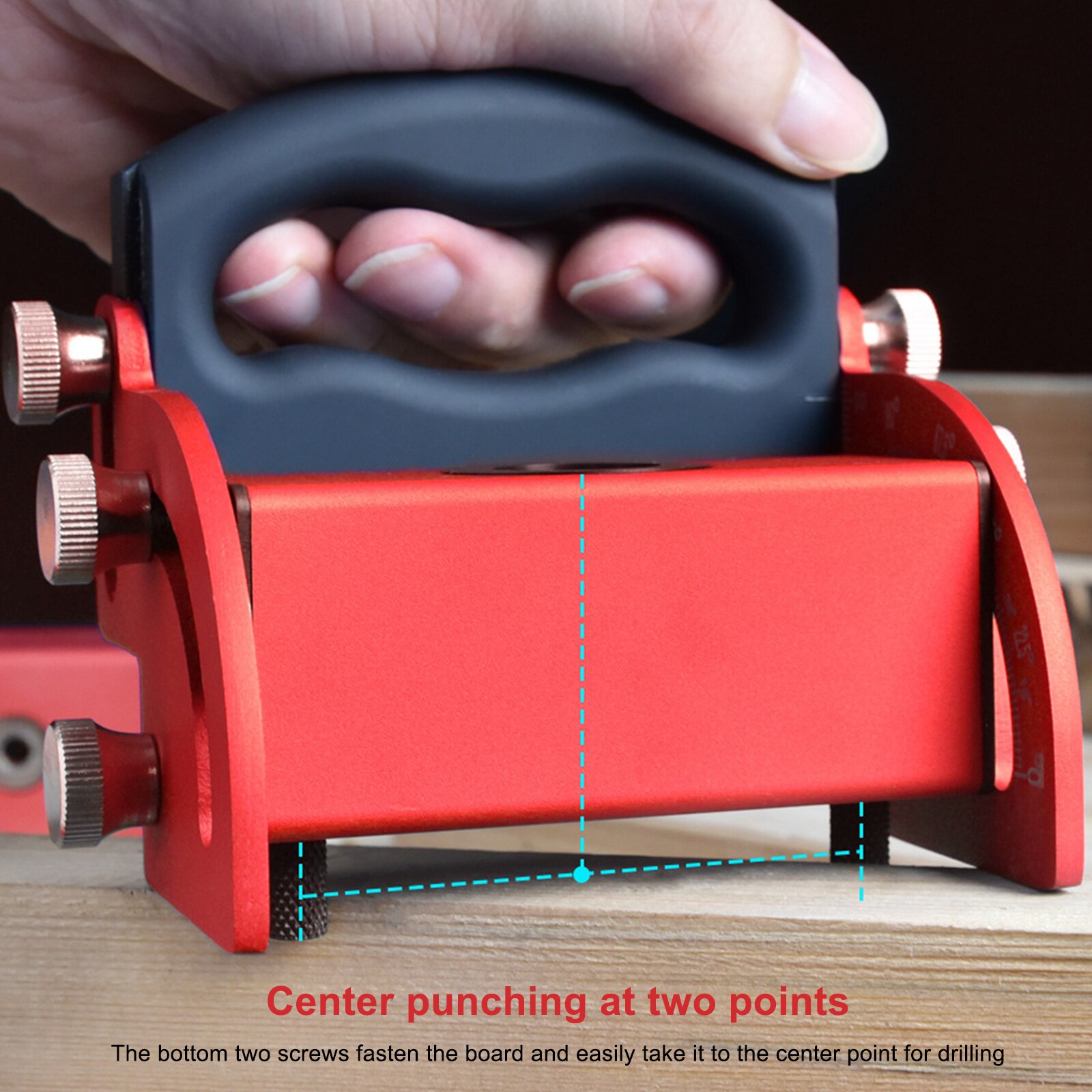 Multifunction Power Tool Metal Drills Set Carpentry Tools Woodworking Oblique Hole Locator Wood Splicing Installation Tool