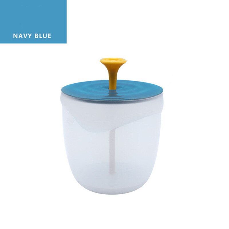 Portable Foaming Maker Face Cleanser Shower Bath Shampoo Cream Simple Foamer Bubble Plastic Device Body Face Wash Cleansing Cup: Blue