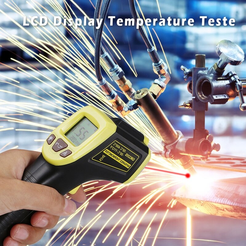 600℃ /1112℉ Pyrometer GM320S Infrared High Temperature Thermometer Industry