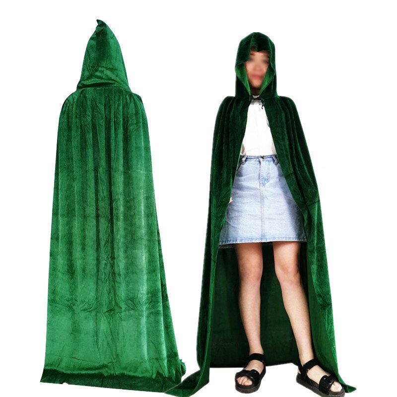 Gothic Losse Hooded Mantel Elf Carnaval Halloween Mantels Capes Kids Gewaad Speelgoed Grim Reaper Party Dress Up