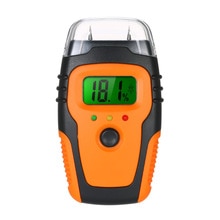 MD-018 Handheld Lcd Digitale Hout Vochtmeter Tester Bouwmateriaal Water Vocht Detector Pin Type Vochtmeter
