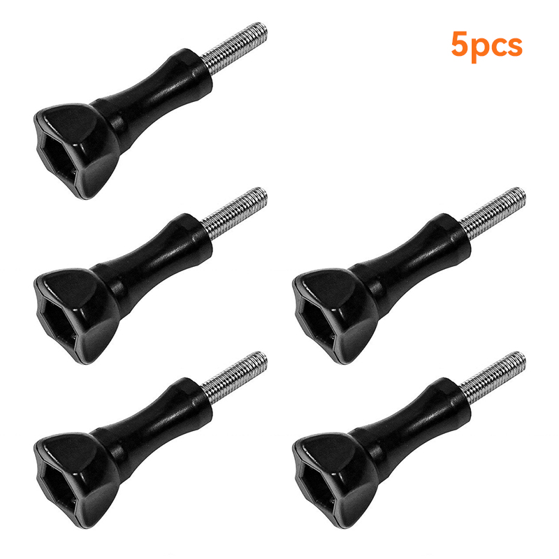 Tornillo largo para accesorios de montaje de Cámara de Acción para GoPro 13 12/11/10/9/8 Insta360 X4 DJI Action 5 Pro 3 4 Go Pro Accesorios: Color gris