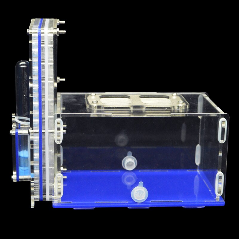 DIY Acrylic Ant Farm with Feeding Area Multi-layered Ant Nest Ant House for Pet Anthill Workshop Villa Insect Box 19*16*8.5cm