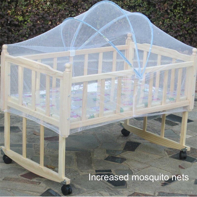 Baby Kids Cradle Klamboe Cot Mesh Luifel Baby Peuter Boxen Bed Tent Voor 80X40Cm 90X50Cm 100X60Cm 120x70cm: A