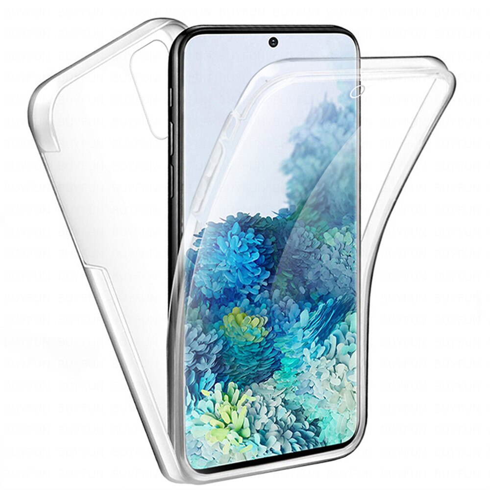 360 Volledige Clear Case Voor Samsung Galaxy M31 M21 M30s M20 Note 10Lite 10 Pro Licht M 21 80S Zachte Siliconen Mobiele Telefoon Cover Coque: For Samsung m31