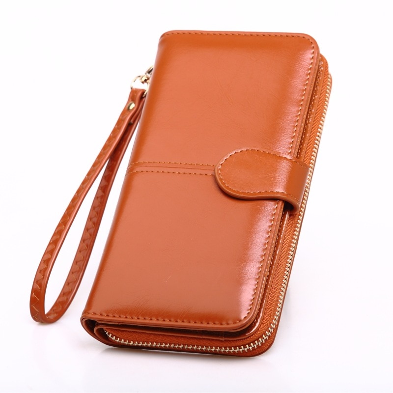 Wallet Female PU Leather Wallet Leisure Purse Ladies Top Women Wallets Long Coin Purse Card Holders Carteira Feminina