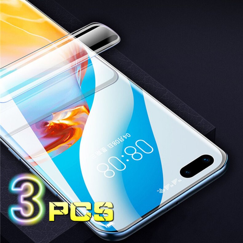 Hydrogel Film for Huawei P40/P30 Pro/Lite Screen Protector for Huawei P40 Pro Plus Screen Protector Huawei P40 Lite E 4G 5G