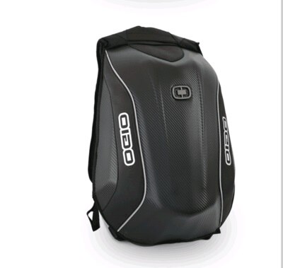 for OGIO Mach Motorcycle Riding Backpack Waterproof Carbon Fiber Hard Shell Motorcycle Backpacks