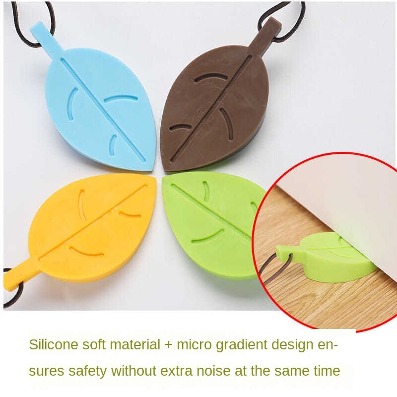 Classic Rubber Door Stopper Sturdy Durable Security Door Stop Wedge Multi Surface and Non Scratching Heavy Duty Rubber Door