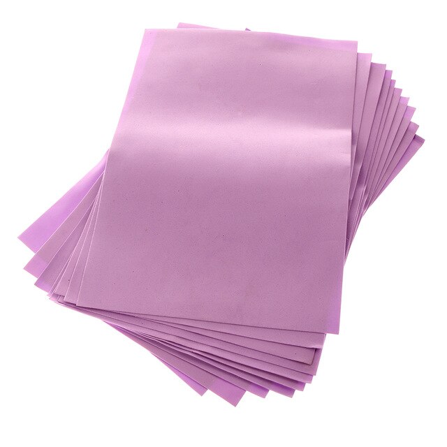 10 Sheets Multicolor A4 Sponge EVA Foam Paper Funky Kids Handmade DIY Hand Craft Scrapbooking Paper Craft for Art Class