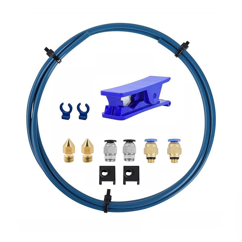 Creality capricorn bowden ptfe-slang 1m xs-serien för ender 3 v2/  ender 3/  ender 3 pro/ender 5 3d skrivare: Default Title