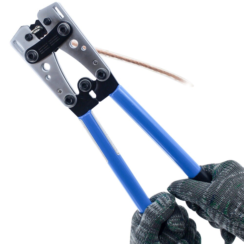 HX-50B COPPER TUBE TERMINAL CRIMPING TOOL CRIMPING PILER crimping tools 6-50mm2 Cable Lug Crimper Cu/Al Terminal