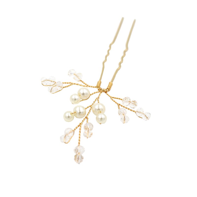 O386 Wykonany ręcznie piękny Koraliki ślubny szpilka koreańnarty szpilki robić włosów robić ślubnej fryzury dla kobiety ślubne akcesoria robić włosów ślubny treska