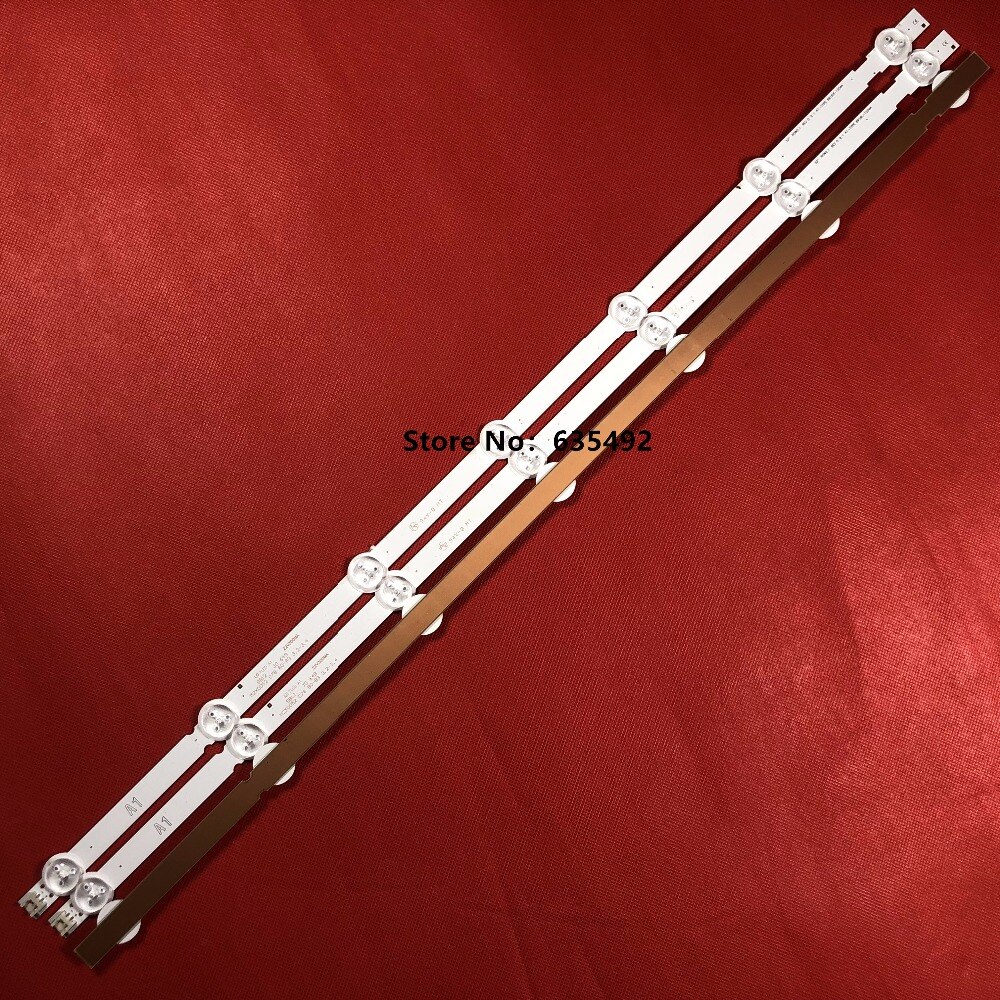 Led-achtergrondverlichtingsstrip 7 lampen voor 32 ln 5100 32 ln 520b 6916l-1106a 6916l-1105a 6916l-1204a 32 570v 32 ln 545b 32 ln 5180 6916l 1295a