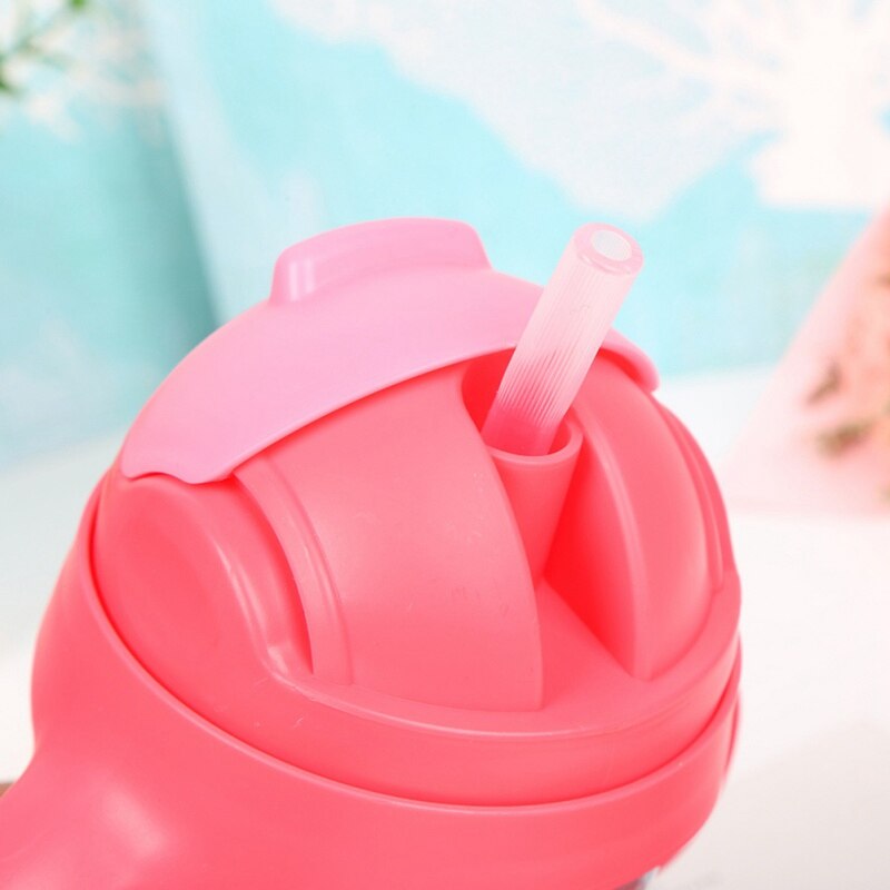 Baby Leren Drinkwater Flessen Voeden Sippy Cups Met Handvatten En Band Pasgeborenen Kids Leuke Cartoon Lekvrij Cup