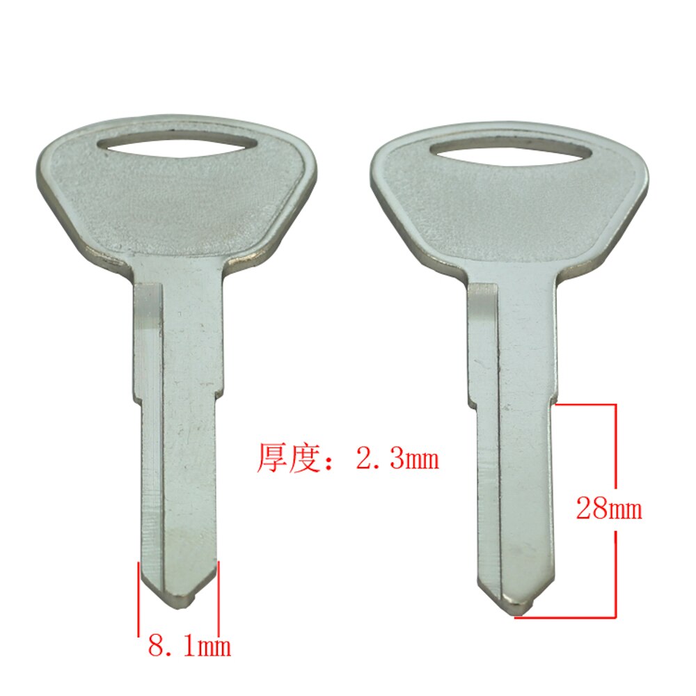 left and right groove Japan car key blank key locksmith supplier