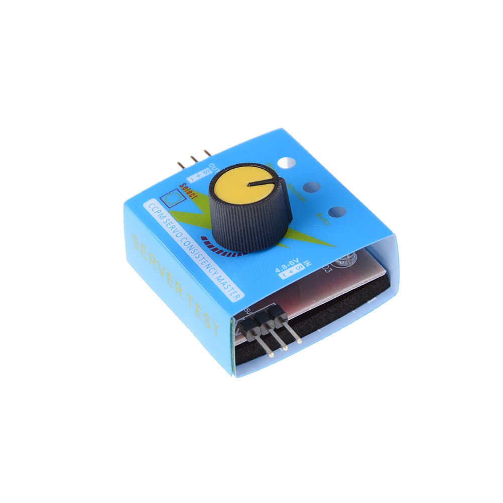 Servo-Tester Controler Rc Digitale Esc Servo Tester Consistentie Speed Controller Power Meter Elektrische Power Tester 46*32*17Mm