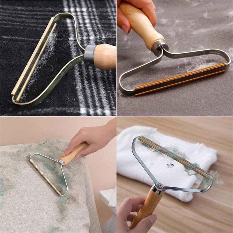 Tierhaar-Entfernungsbürste Tragbarer Manueller Fusselentferner Effektiver Fussel- und Pelletentferner für Kleidung, Teppiche, Sofas und Autositze