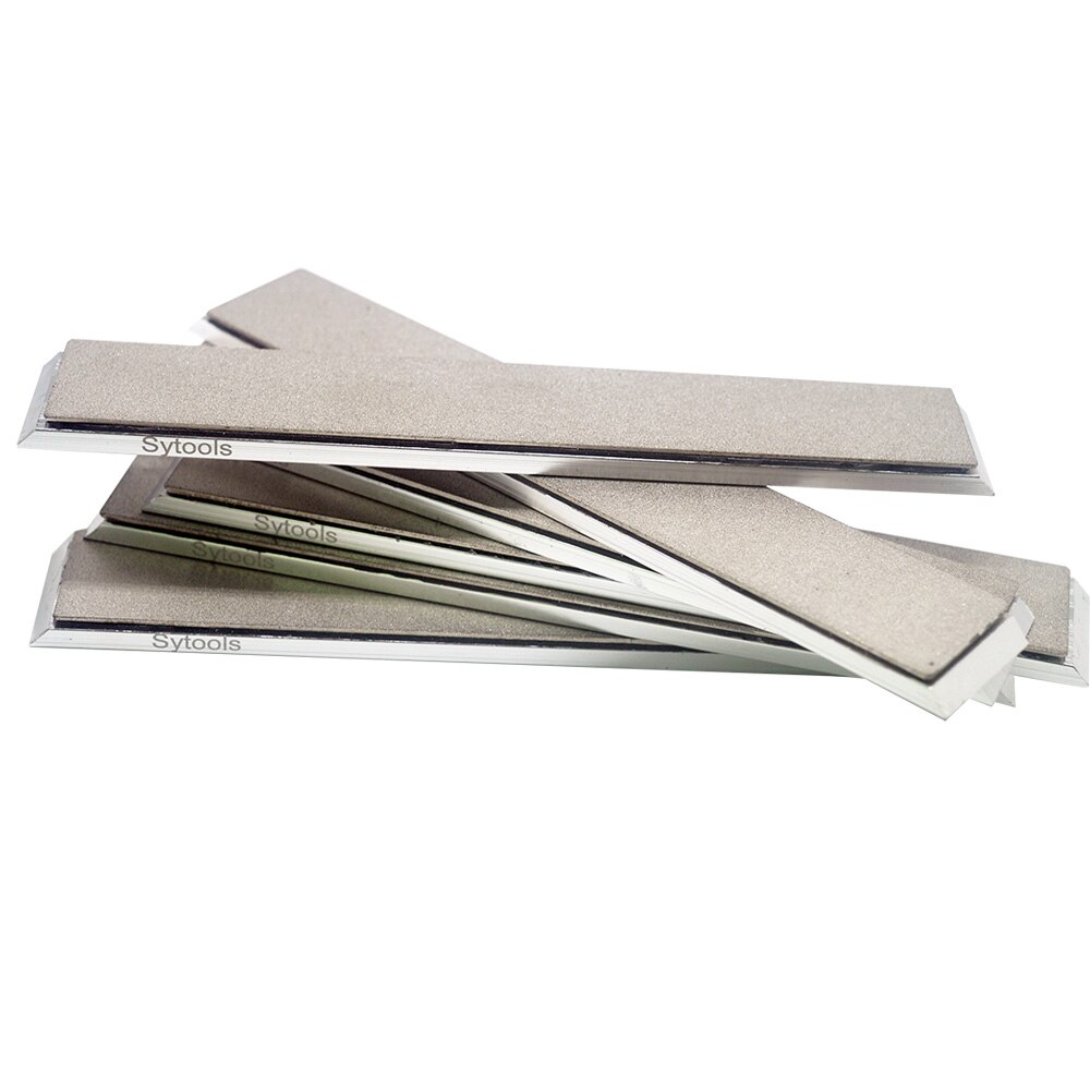 6pcs Aluminum Blank DIAMOND whetstone PLATE SET 6&quot; for Edge Pro, Hapstone, TSProf and Ruixin pro stone STANDARD 25 MM