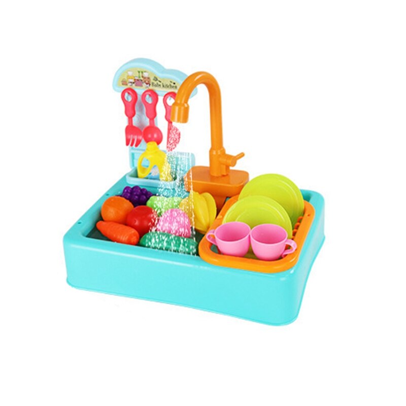 Simulation Dishwasher Sink for Child Electric Dish... Grandado