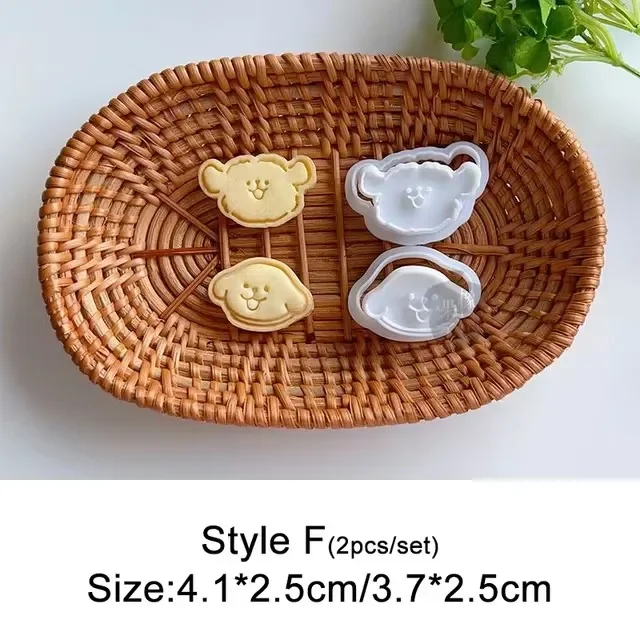 Nette Bär Fondant Kuchen bilden Keks Cookie Kolben Schneider für freundlicher Sugarcraft Kuchen Dekorieren Backen Werkzeuge Küche Spielereien: Orange