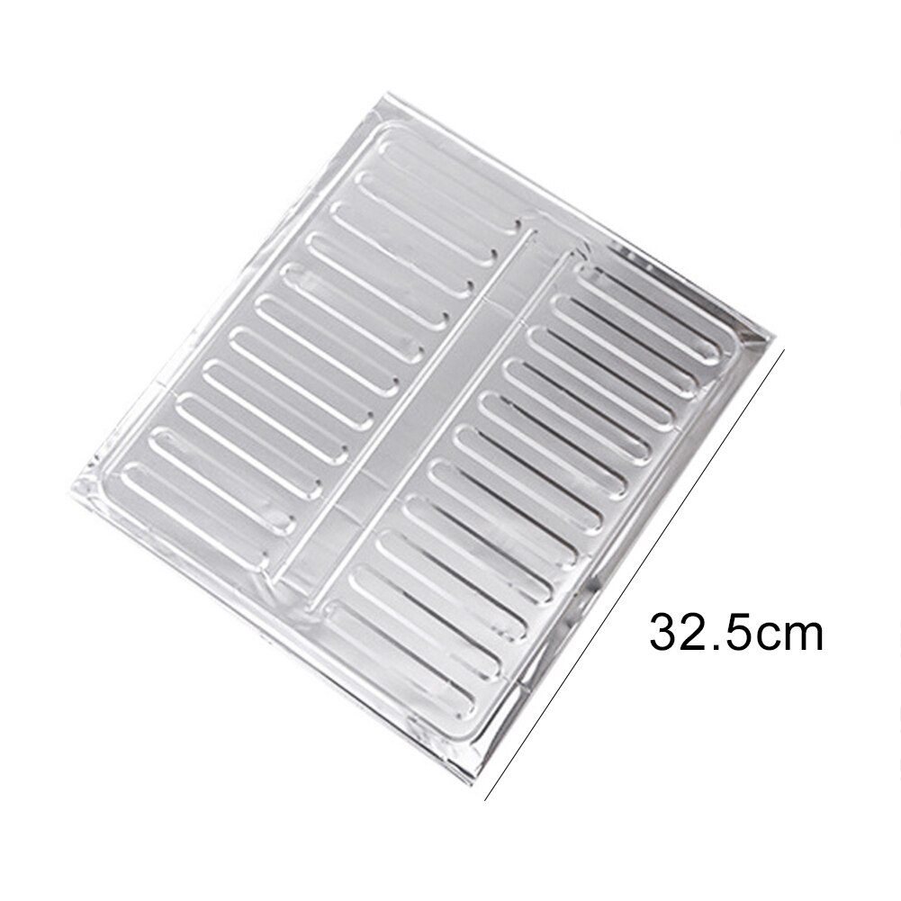 Aluminum Foil Oil Gas Stove Baffle Cooking Grease Insulation Board Kitchen Tool