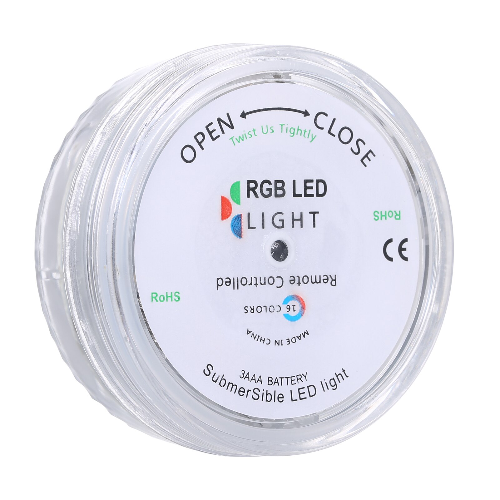 Battery Operated 13leds RGB Led Submersible Light Underwater Night Lamp Garden Swimming Pool Light for Wedding Party Vase Bowl