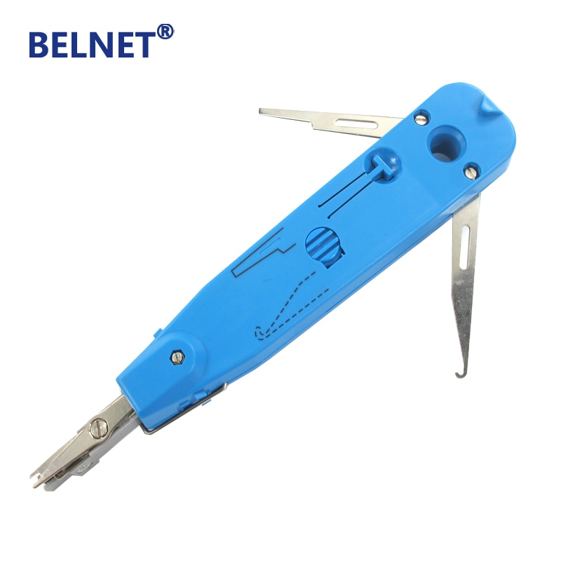 BELNETKRONE LSA-Plus Impact Punch Down Tool cut insert Wire for rj45 rj11 cat6 cat5e ethetnet Telecom cable keystone patch panel