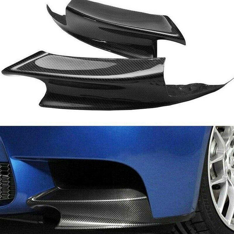 Lame de pare-choc avant en fibre de carbone pour BMW E92 E93 M3 2007 –