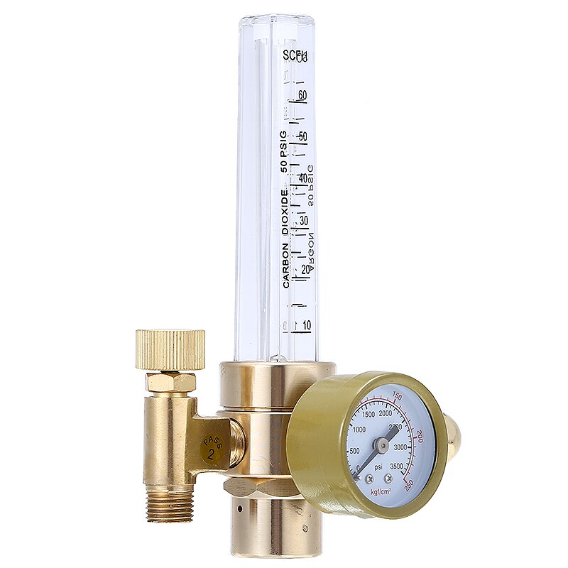 Argon Regulator Argon CO2 Gas Pressure Regulator Gauge Mig Tig Lassen Gas Flowmeter Druk Flow Meter Regulators