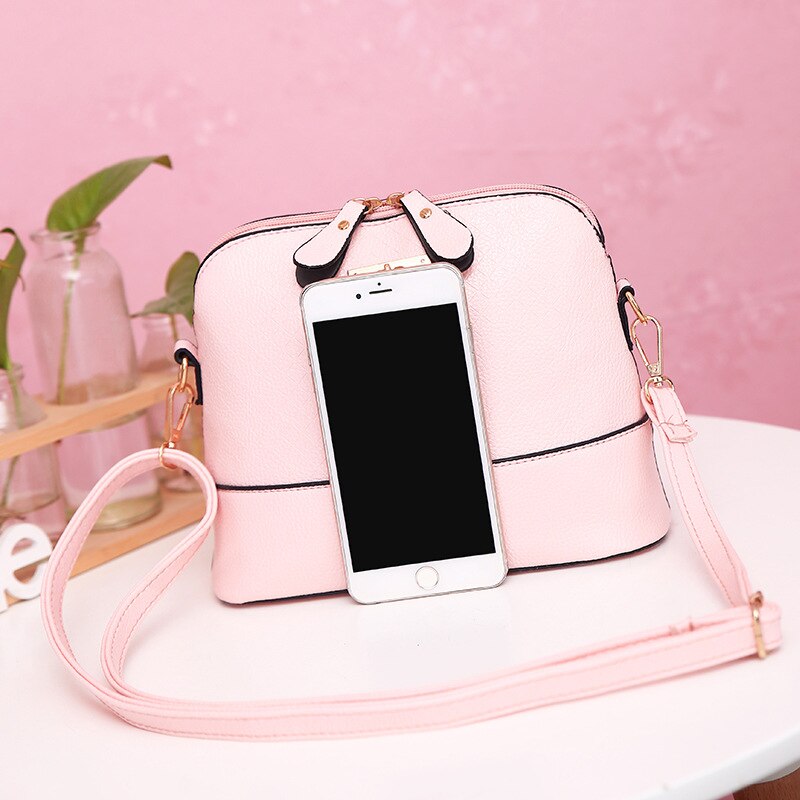 Vrouwen Messenger Bags Mini Pu Lederen Tas Met Herten Speelgoed Shell Vorm Zak Vrouwen Schoudertassen Dames Rits handtas