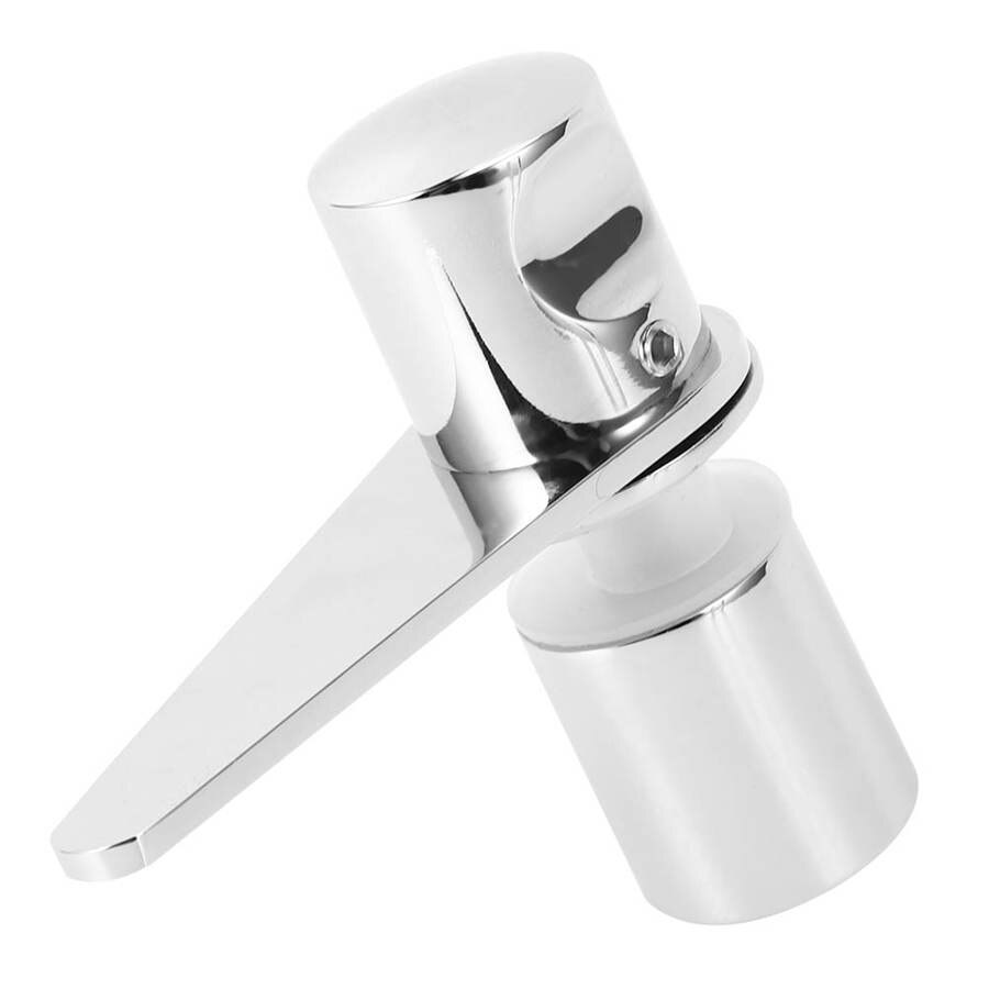 Bathroom Stainless Steel Glass Door Lock Shower Room Home Office Sliding Door Bolt Gate Latch Lock Home Decoration Door Handle