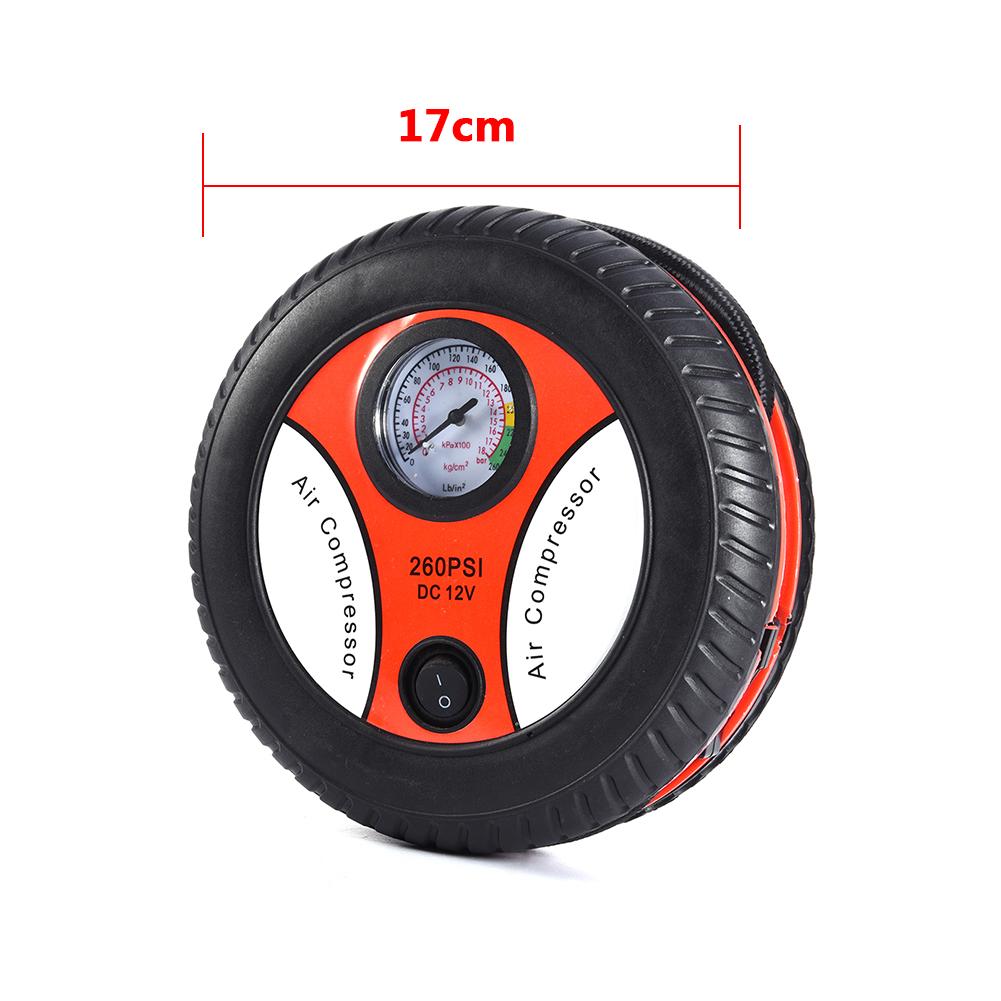 Auto luchtpomp 120 ~ 150w 260 psi  dc12v draagbare elektrische mini bandenpomp luchtcompressor auto autopomp