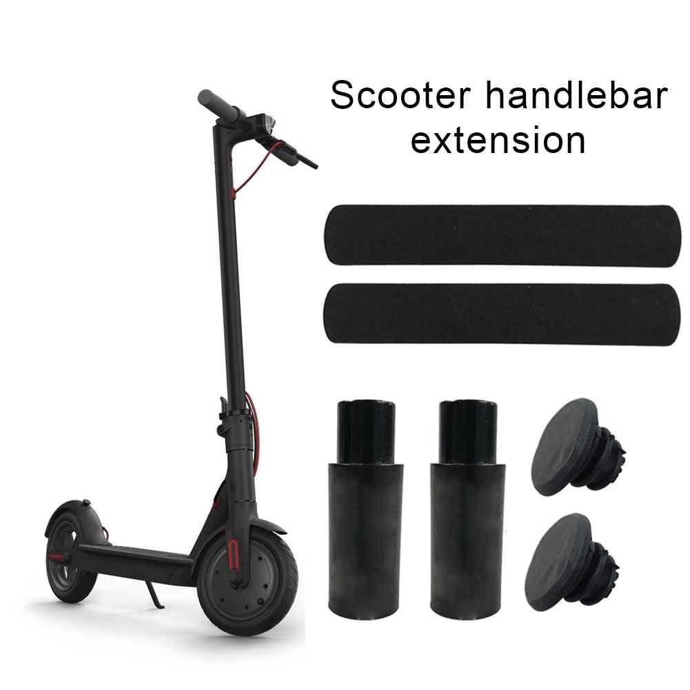 Scooter Handlebar Extension Sleeve Handlebar Extender Handle Grip Anti-slip Lengthened Handlebar Cover For Xiaomi Scooter M365