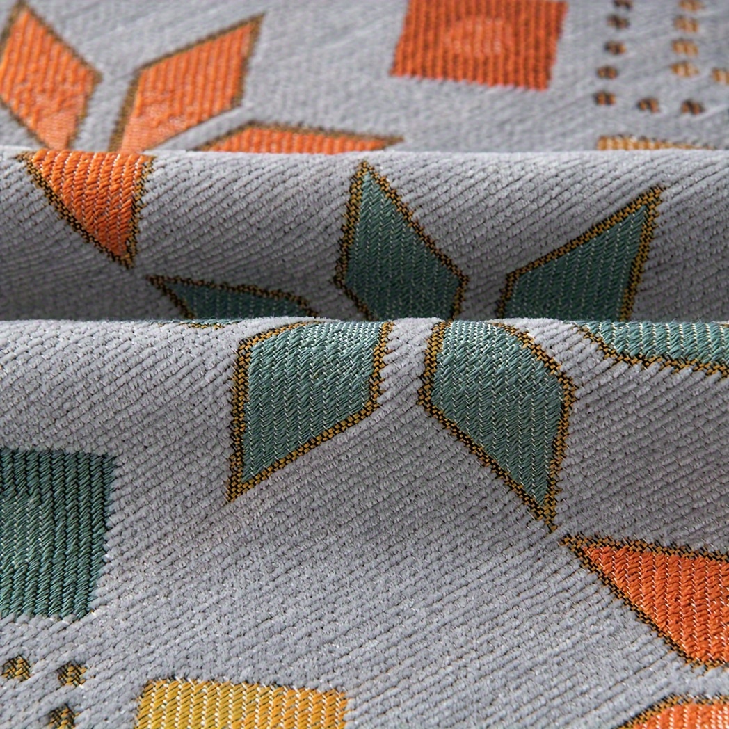 Een bankhoes in bohemien stijl, een gebreide, het hele seizoen, antislip, volledig bedekkende bankhoesdeken.