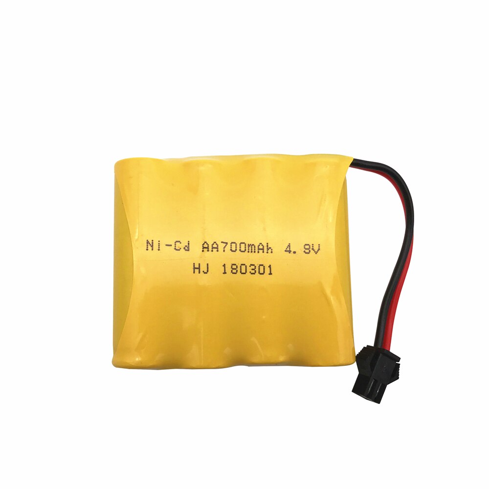 4.8V 700mAh Ni-Cd Battery With 5 in 1 Charger For Remote Control Toys Lighting Electric Tool AA Group RC TOYS Battery Group: 1pcs