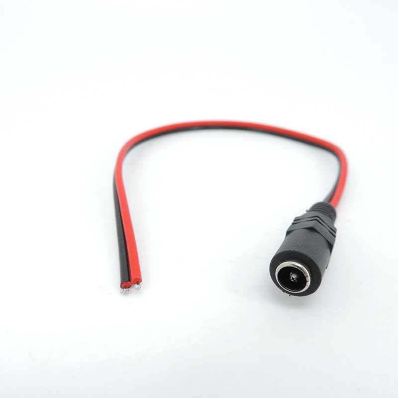 Conector de Cable de extensión para cámara CCTV, conector macho y hembra de CC de 5,5x2,1mm, 12V, 24v, Cable DC s1
