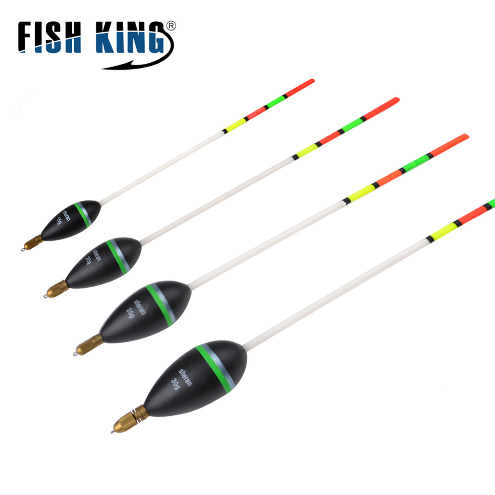 Vis Koning Visserijvlotter 15g20g25g30g Bobber Kurk Drijvende Float Hout 25-28.5Cm Verticale Boei Pesca Zee Visgerei