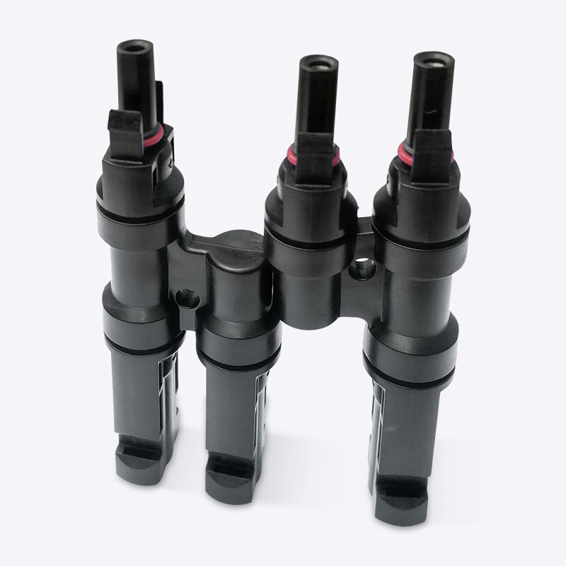 Connector 1 Pair Solar PV Multi Parallel Branch Connectors pv module panel connector Male &amp; Female Solar Energy Adapter