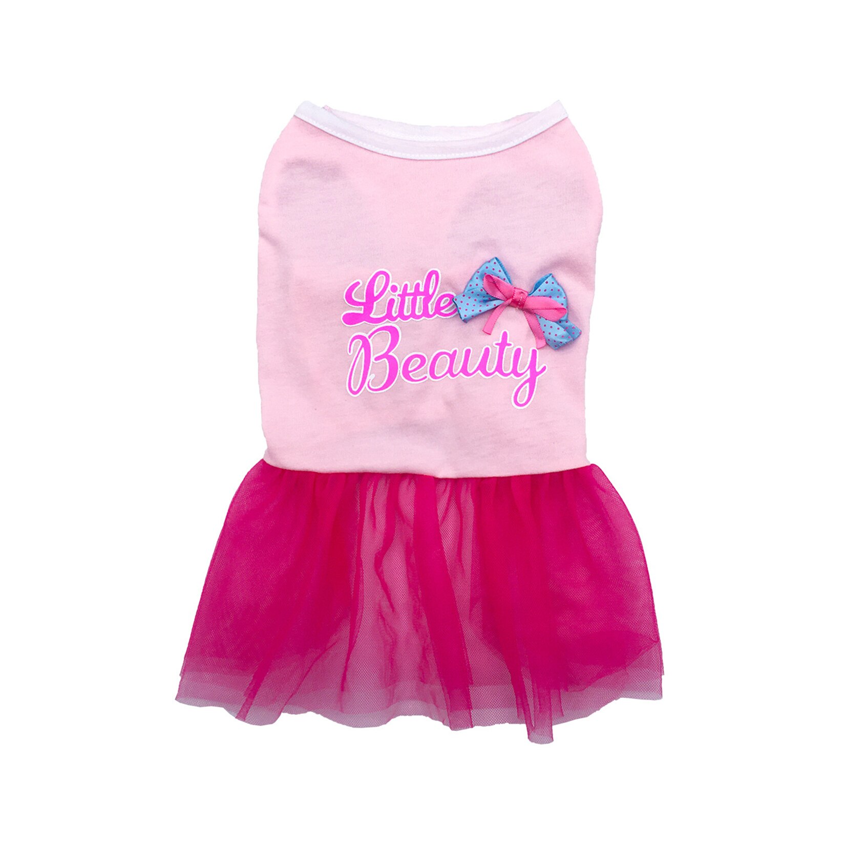 Schattige Puppy Prinses Jurk Hond Kleding Zomer Hond Kat Rokken Pet Gaas Jurk Teddy Chihuahua Feestjurk Puppy Kostuum: Pink dog skirts / L